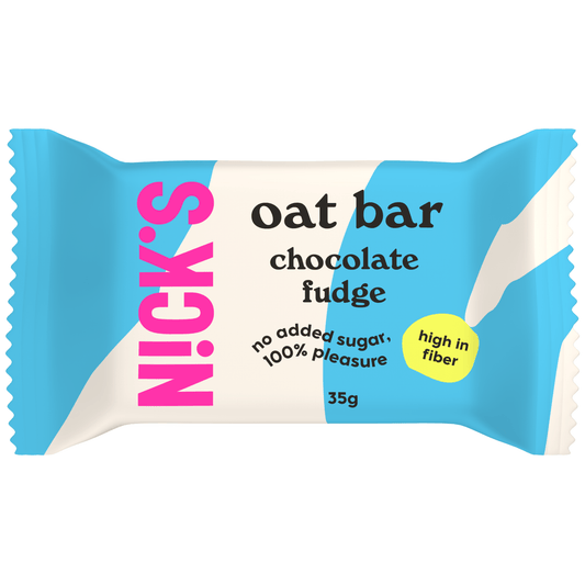 NICK'S - Kaerabatoon "chocolate fudge" 12 x 35g - njom.ee