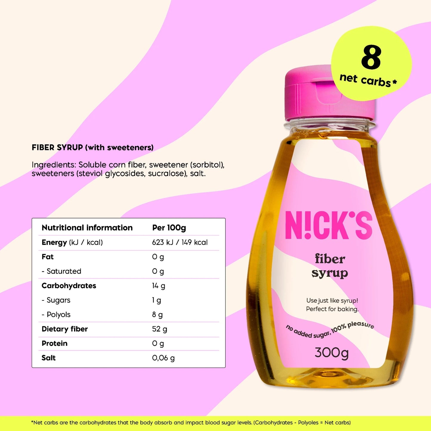 NICK'S - Kiudainesiirup - njom.ee