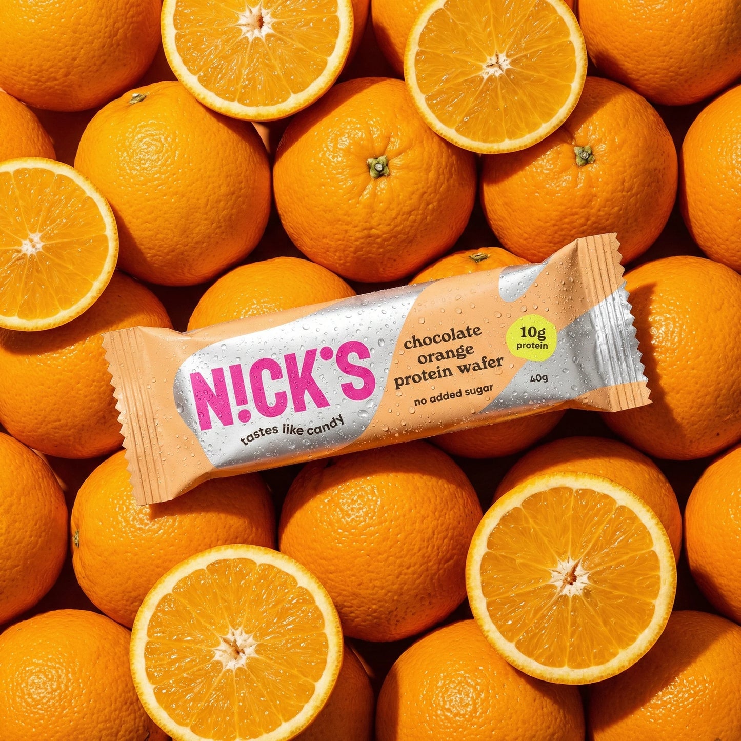 Proteino vaflis "orange" 12 x 40g