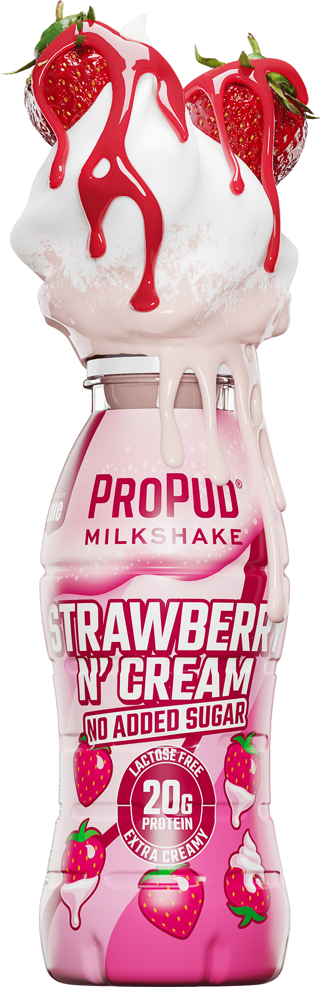 NJIE ProPud Strawberry n’ Cream Protein Shake Box of 8