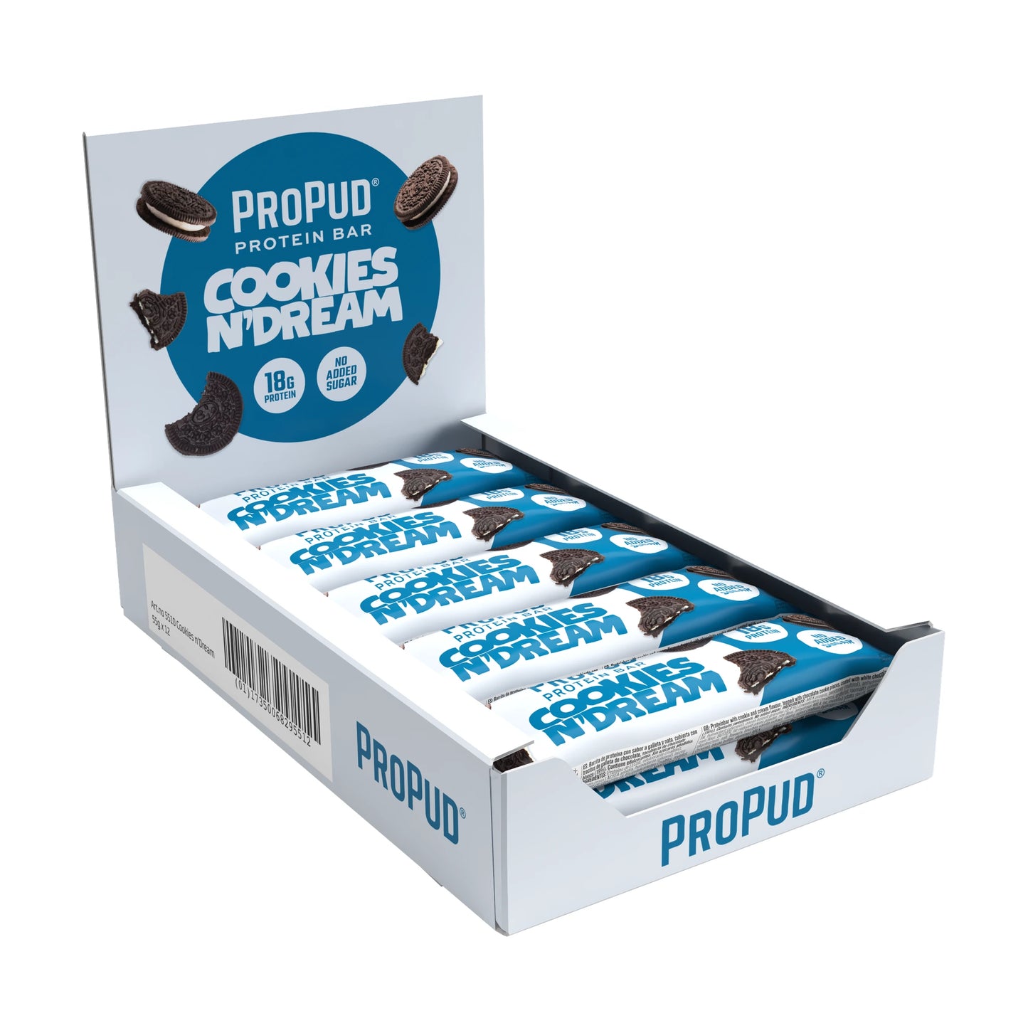 ProPud proteino batonėlis "cookies n ́ dream" 12 x 55g