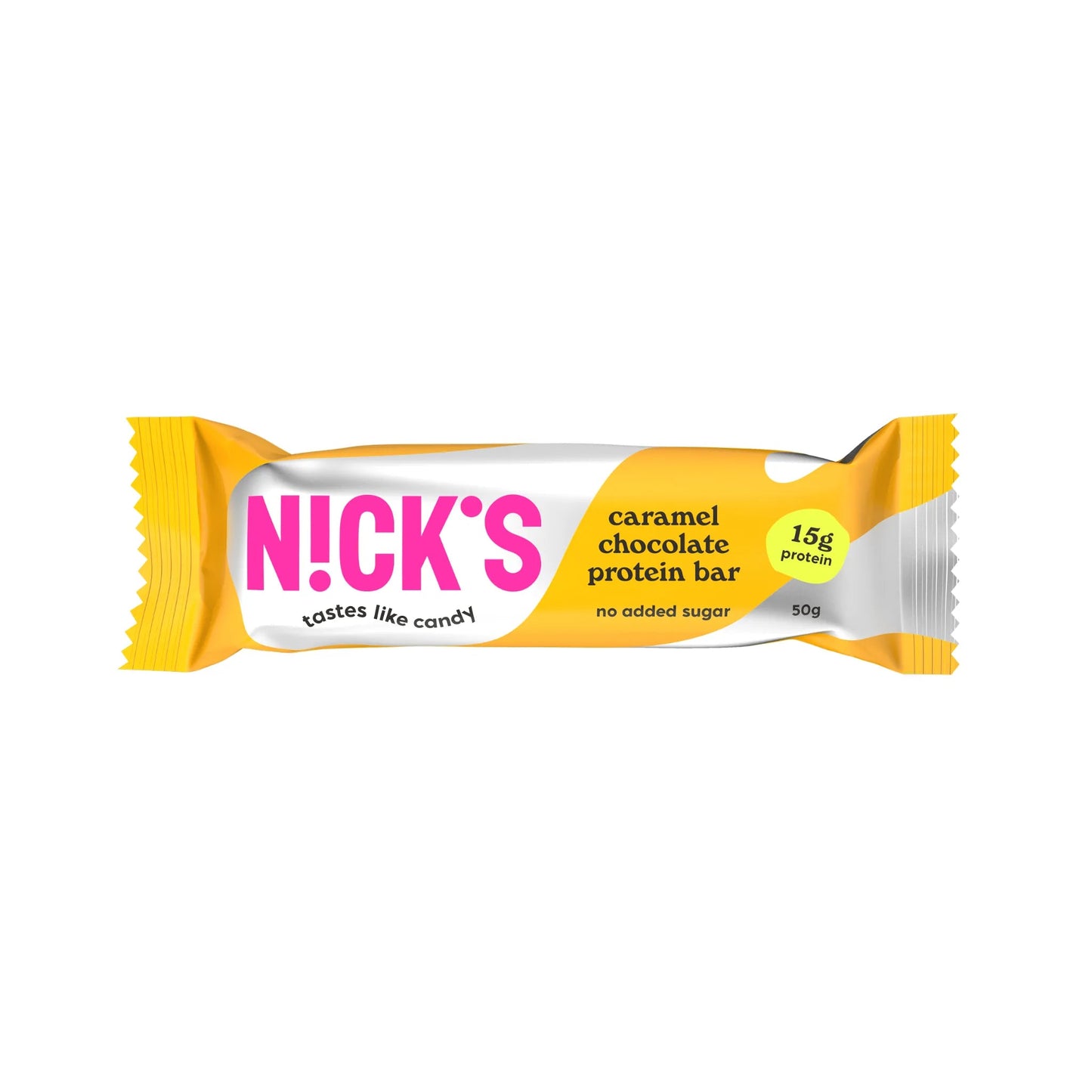 NICK'S - Proteiinibatoon "caramel chocolate" 50g - njom.ee
