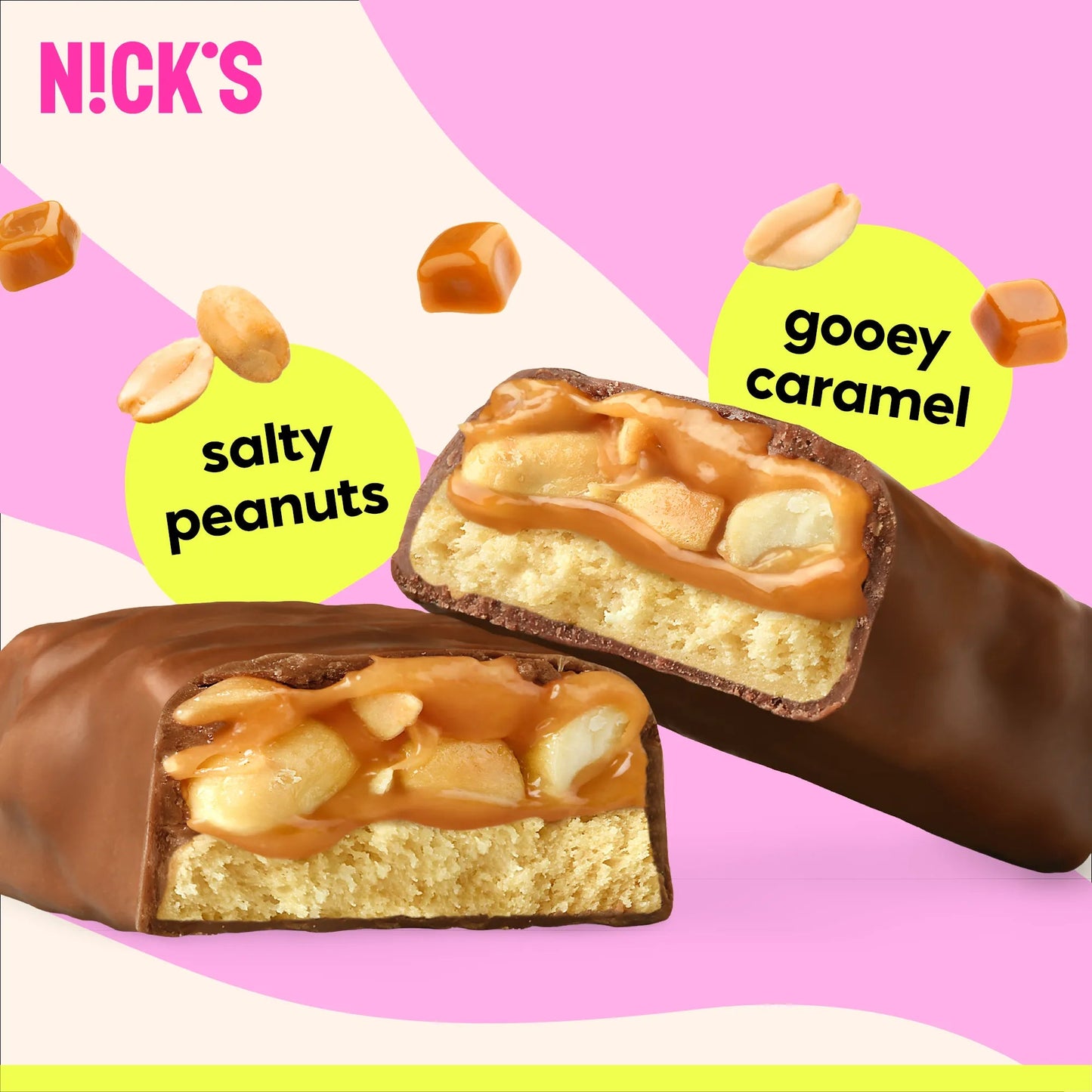 NICK'S - Proteiinibatoon "salty peanut" 50g - njom.ee