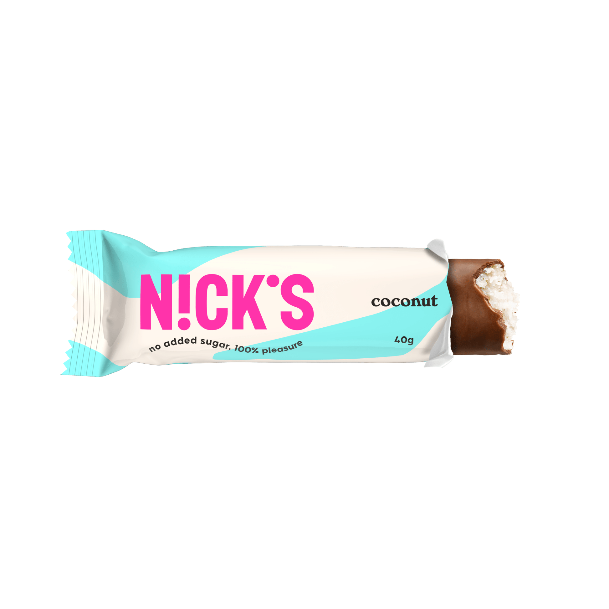 NICK'S - Šokolaad "coconut" 15 x 40g - njom.ee