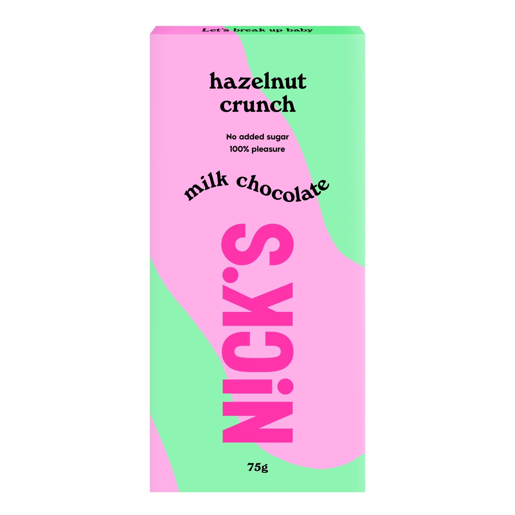 NICK’S Hazelnut Crunch Milk Chocolate Bar 75 g